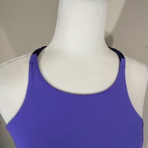 Lululemon sz sm virtuous tank top shelf bra - Picture 3 of 12